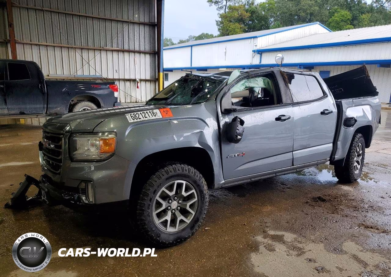 2021 GMC Canyon At4 VIN:1GTG6FEN7M1106871 - 1