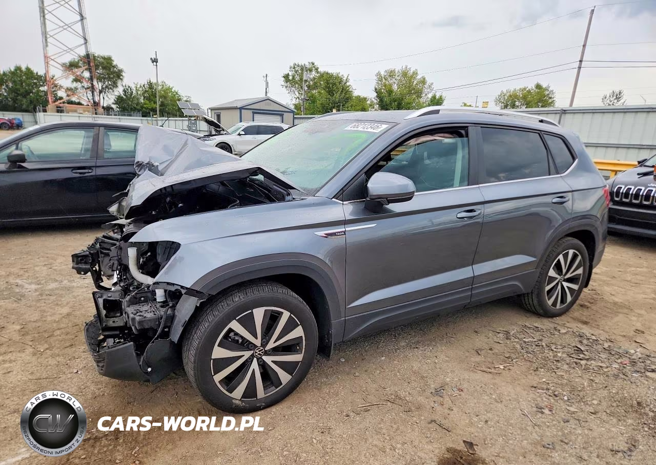 2023 Volkswagen Taos Se VIN:3VVNX7B29PM300668 - 1