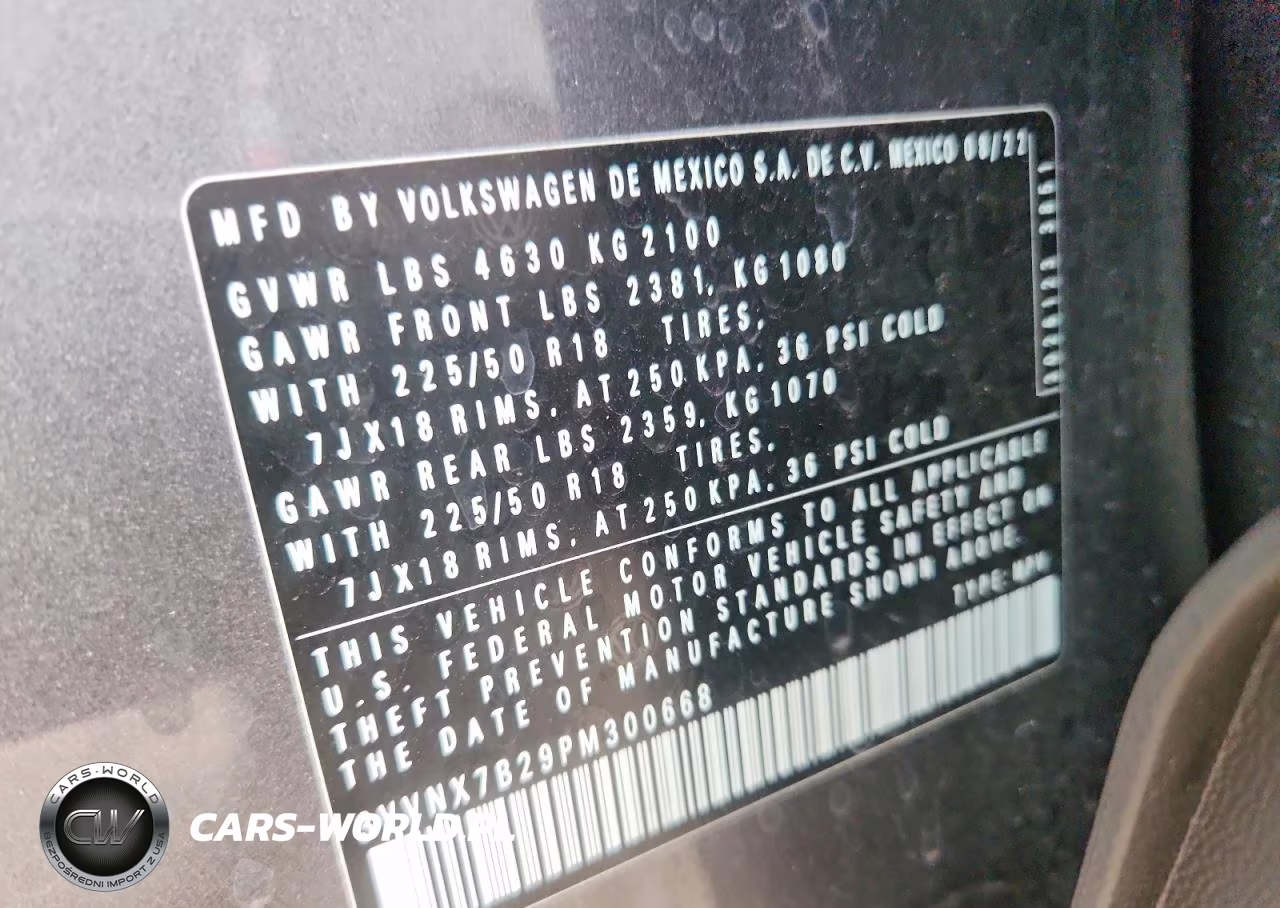 2023 Volkswagen Taos Se VIN:3VVNX7B29PM300668 - 13