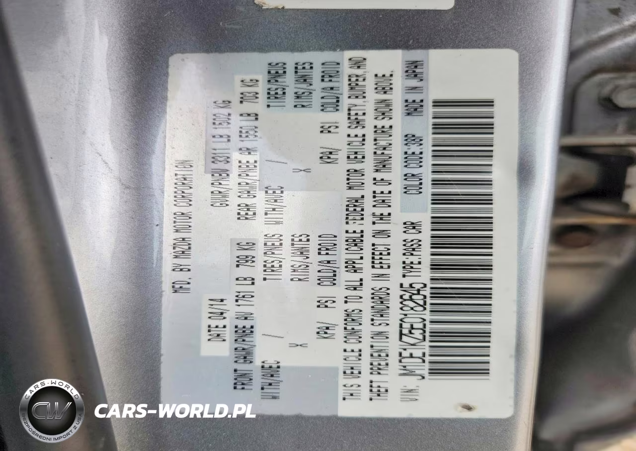 2014 Mazda Mazda2 Sport VIN:JM1DE1KZ5E0182645 - 12