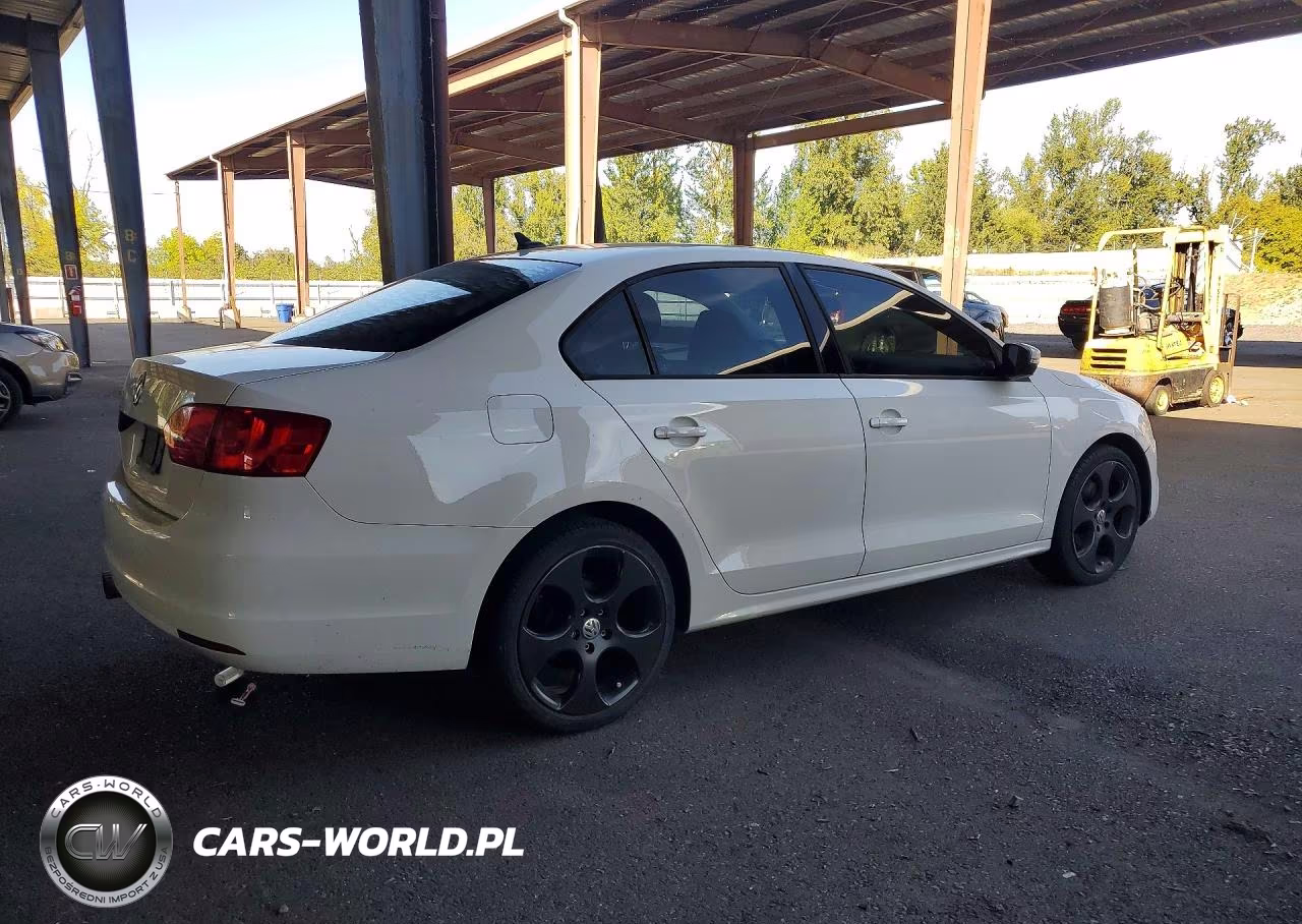 2012 Volkswagen Jetta Se VIN:3VWDP7AJ7CM346445 - 3