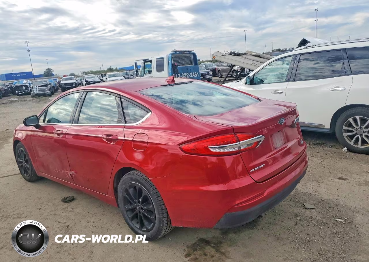2020 Ford Fusion Se VIN:3FA6P0HD5LR110341 - 2