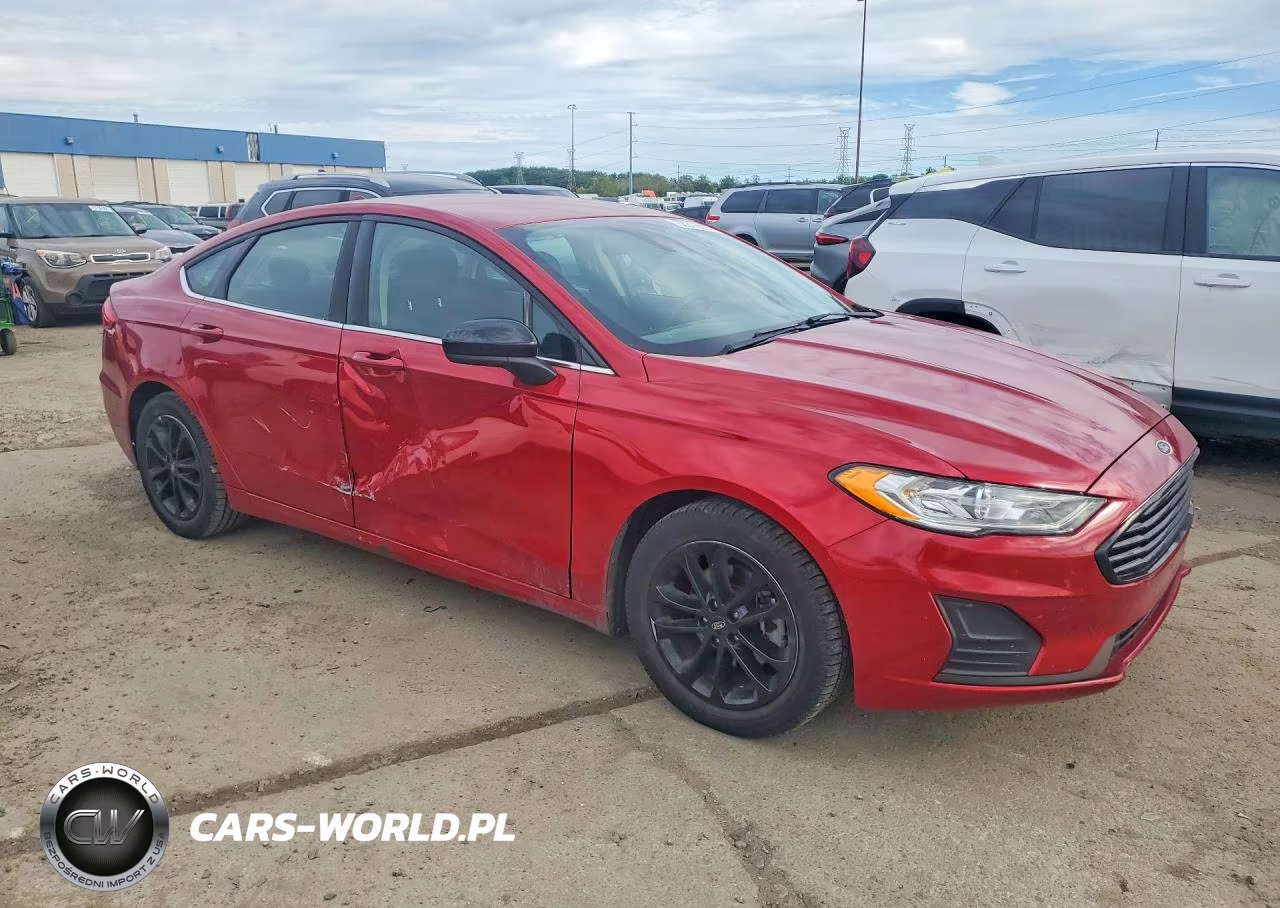 2020 Ford Fusion Se VIN:3FA6P0HD5LR110341 - 4