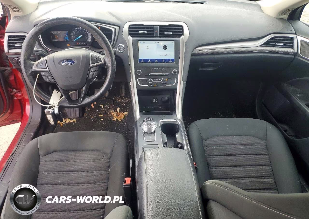 2020 Ford Fusion Se VIN:3FA6P0HD5LR110341 - 8
