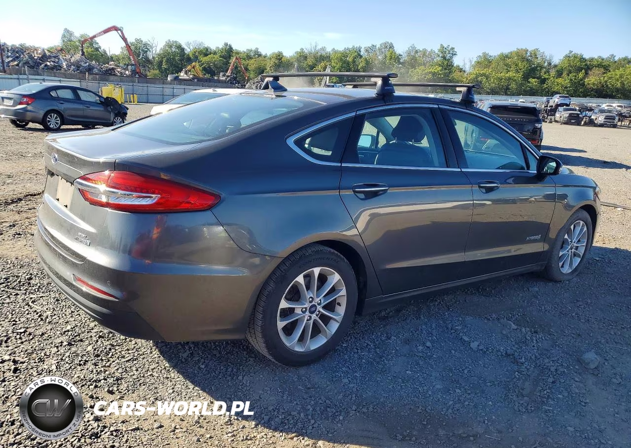 2019 Ford Fusion Sel VIN:3FA6P0MU5KR212694 - 3