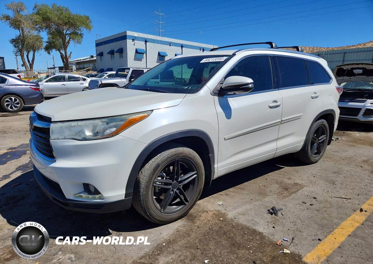 2016 Toyota Highlander Limited VIN:5TDDKRFH4GS261734 - 1