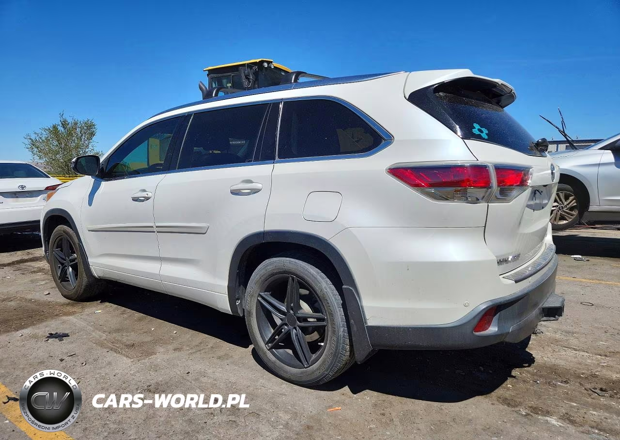 2016 Toyota Highlander Limited VIN:5TDDKRFH4GS261734 - 2