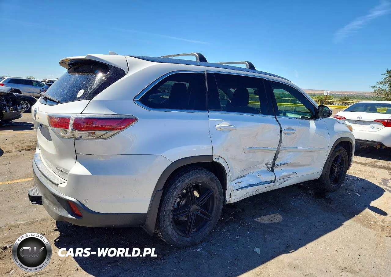 2016 Toyota Highlander Limited VIN:5TDDKRFH4GS261734 - 3