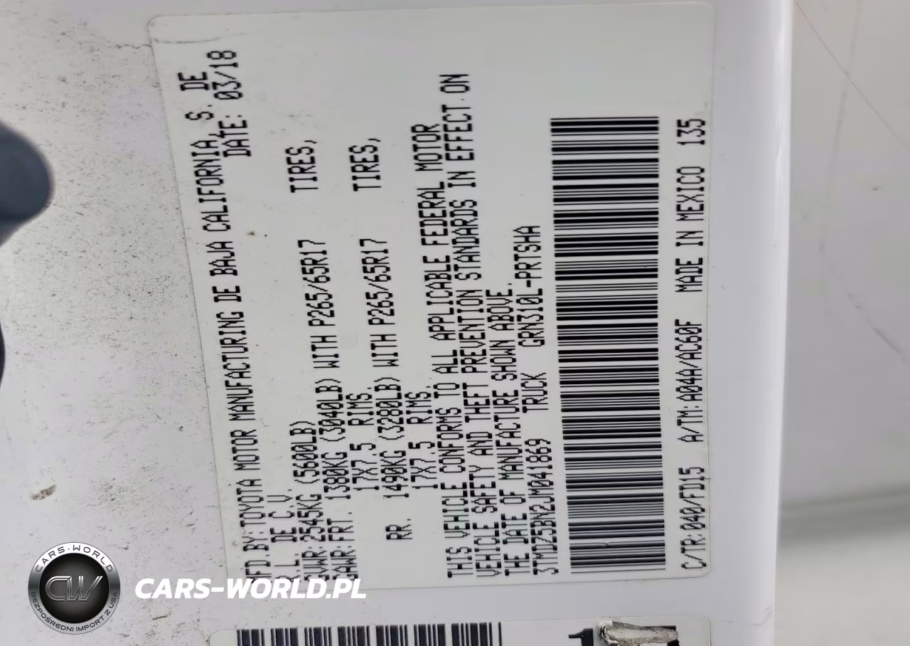 2018 Toyota Tacoma Trd Sport VIN:3TMDZ5BN2JM041869 - 12