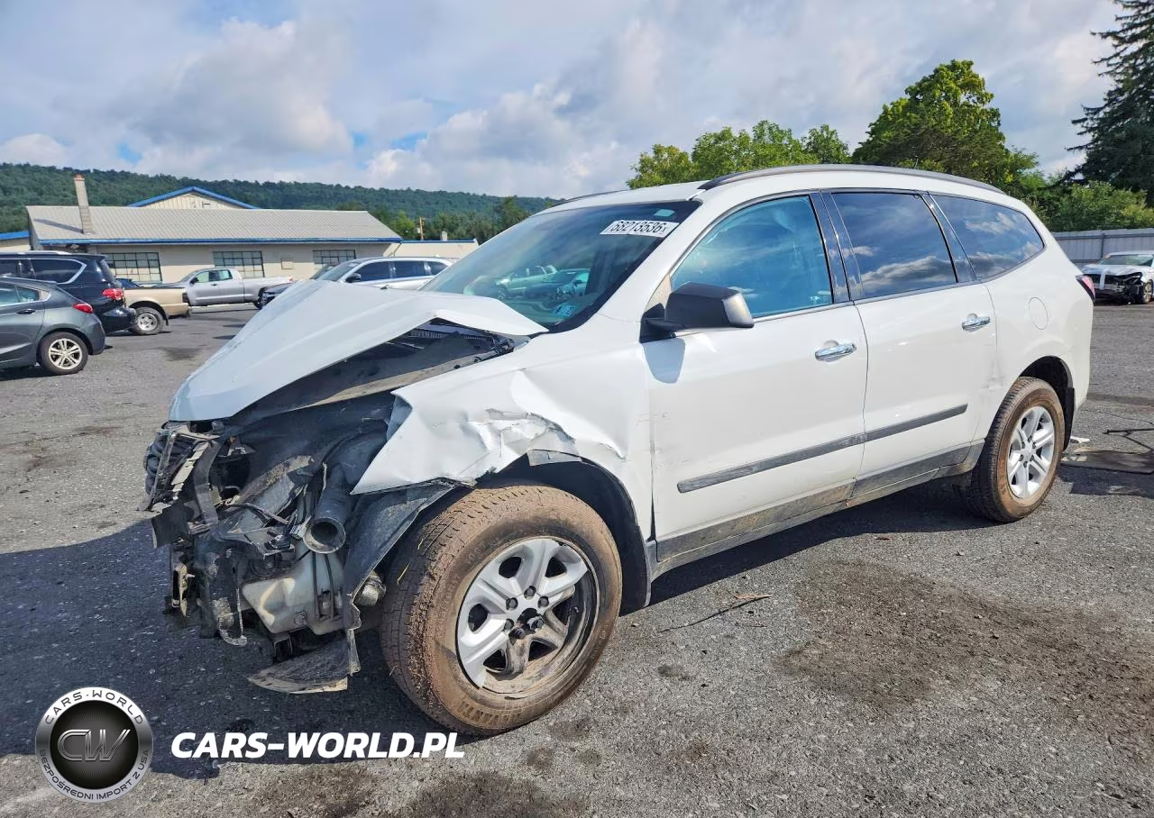 2017 Chevrolet Traverse Ls VIN:1GNKVFED6HJ238229 - 1