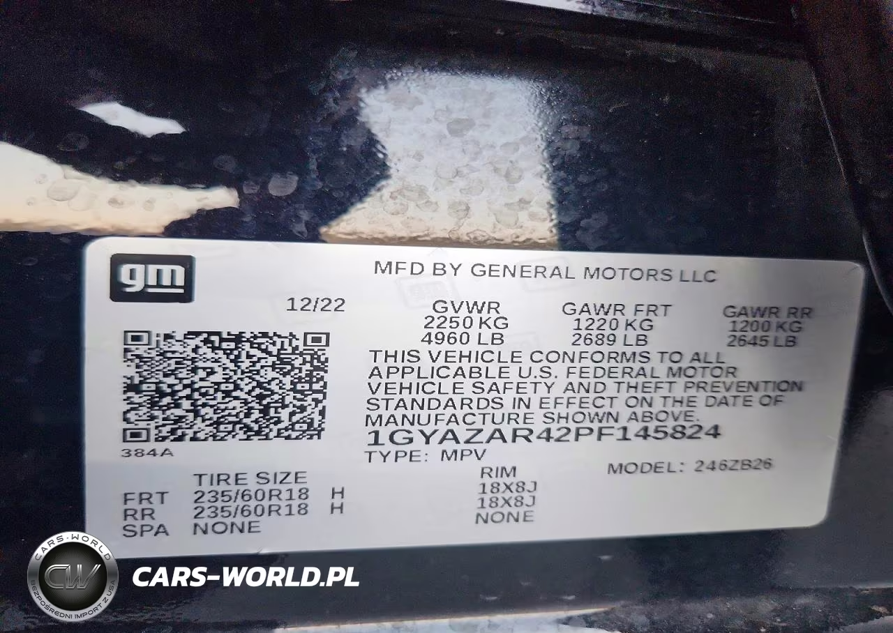 2023 Cadillac Xt4 Luxury VIN:1GYAZAR42PF145824 - 13