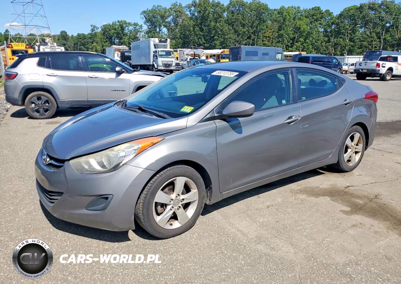 2013 Hyundai Elantra Gls VIN:5NPDH4AE5DH391070 - 1