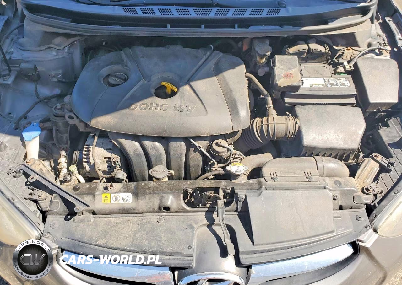 2013 Hyundai Elantra Gls VIN:5NPDH4AE5DH391070 - 11