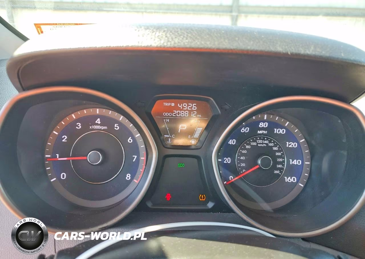 2013 Hyundai Elantra Gls VIN:5NPDH4AE5DH391070 - 9