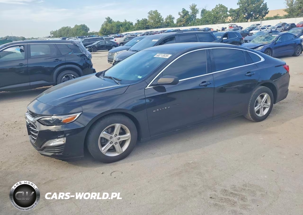2022 Chevrolet Malibu Ls VIN:1G1ZB5ST4NF209681 - 1