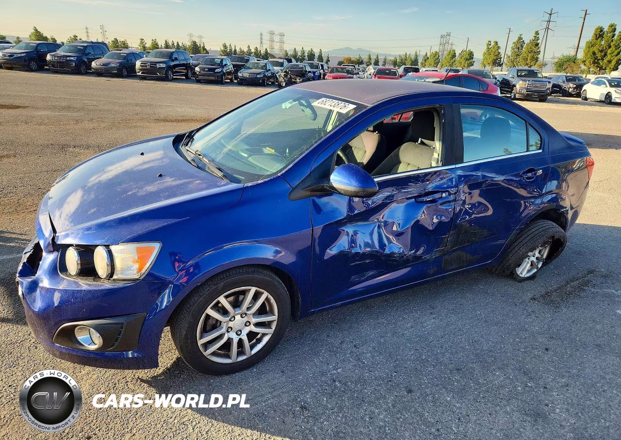 2014 Chevrolet Sonic Lt VIN:1G1JC5SG5E4134689 - 1