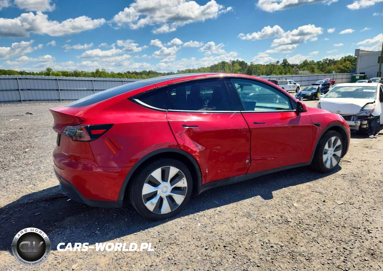 2022 Tesla Model Y VIN:7SAYGDEE3NF354021 - 3