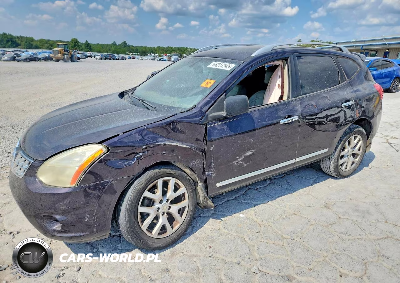 2011 Nissan Rogue S VIN:JN8AS5MT2BW187861 - 1