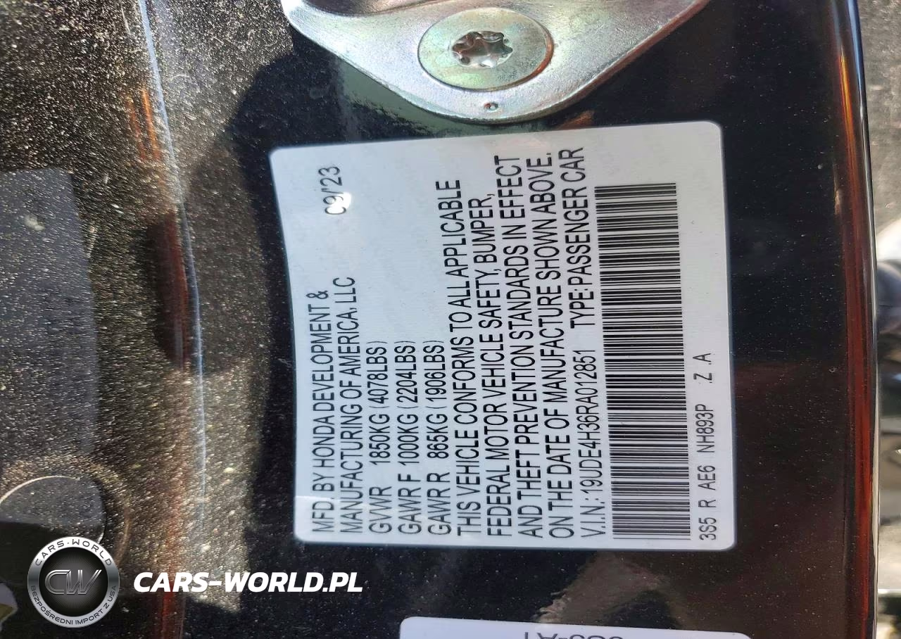 2024 Acura Integra A-Spec VIN:19UDE4H36RA012851 - 13