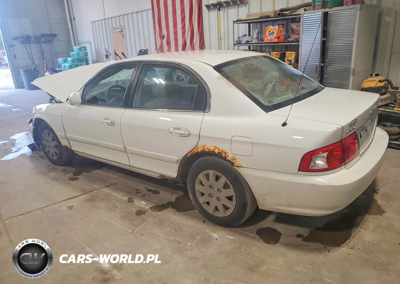 2005 Kia Optima Lx VIN:KNAGD126155433165 - 2