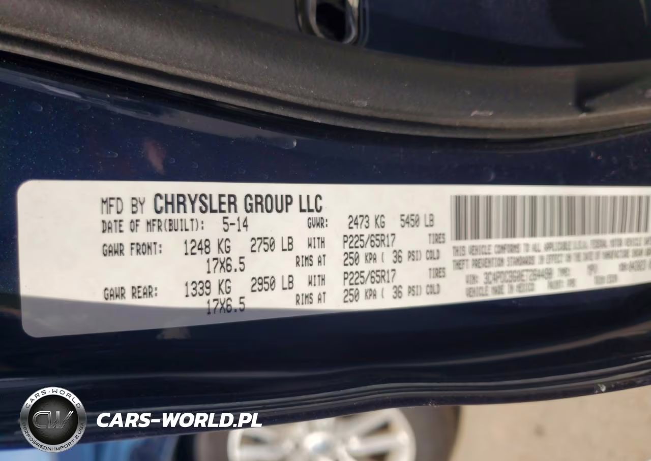2014 Dodge Journey Sxt VIN:3C4PDCBG0ET264490 - 13