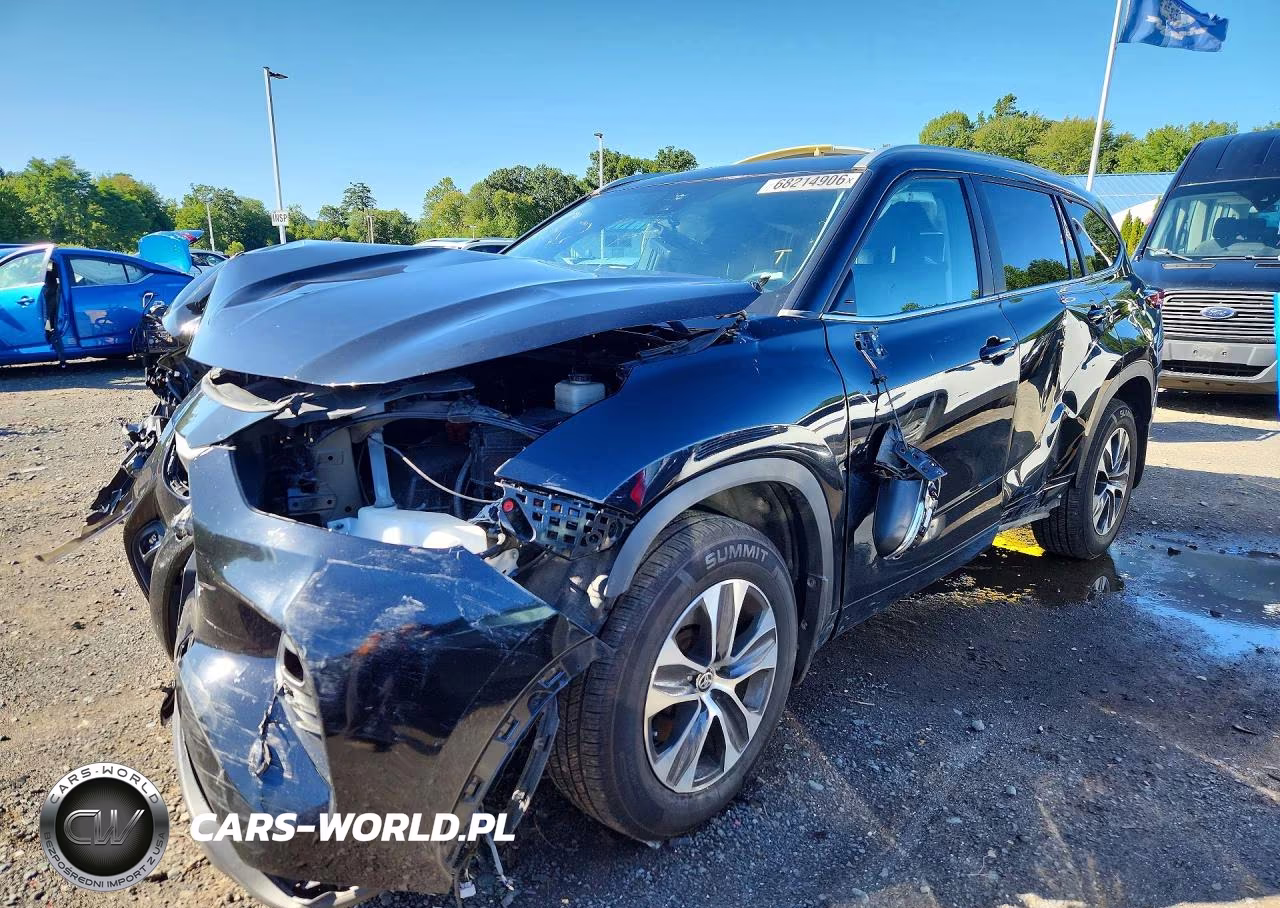 2024 Toyota Highlander Xle VIN:5TDKDRBH1RS531738 - 1