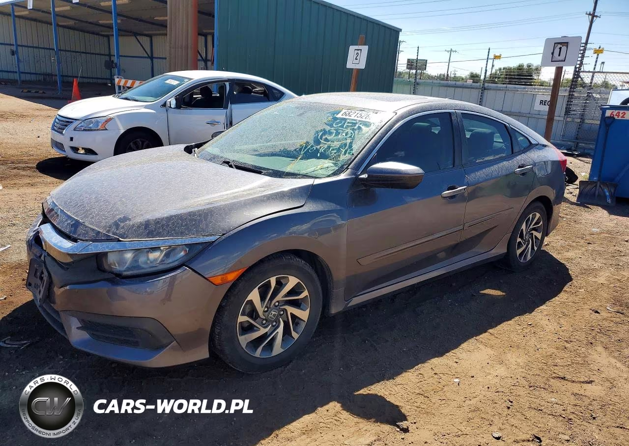 2017 Honda Civic Ex VIN:19XFC2F71HE068554 - 1