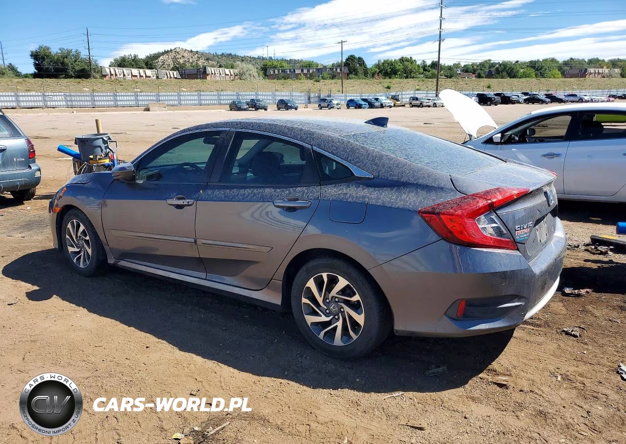 2017 Honda Civic Ex VIN:19XFC2F71HE068554 - 2