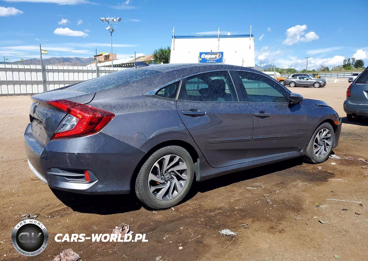 2017 Honda Civic Ex VIN:19XFC2F71HE068554 - 3