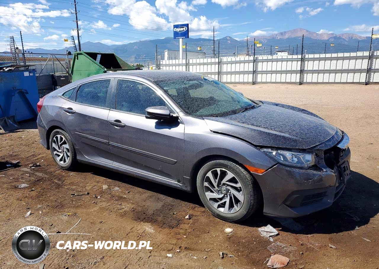 2017 Honda Civic Ex VIN:19XFC2F71HE068554 - 4