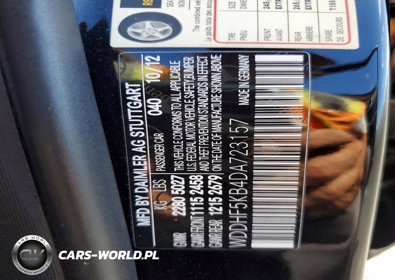 2013 Mercedes-Benz E 350 VIN:WDDHF5KB4DA723157 - 12