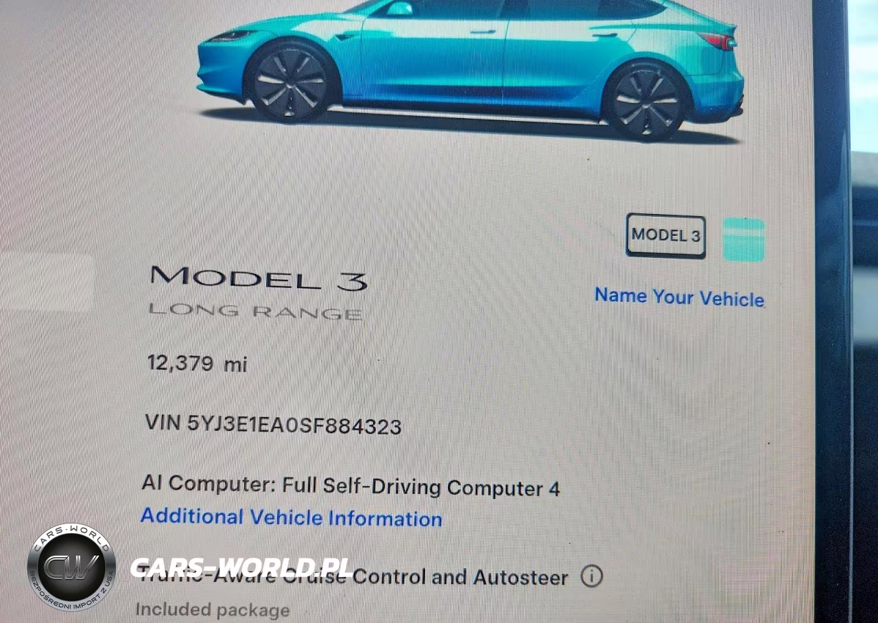 2025 Tesla Model 3 VIN:5YJ3E1EA0SF884323 - 9