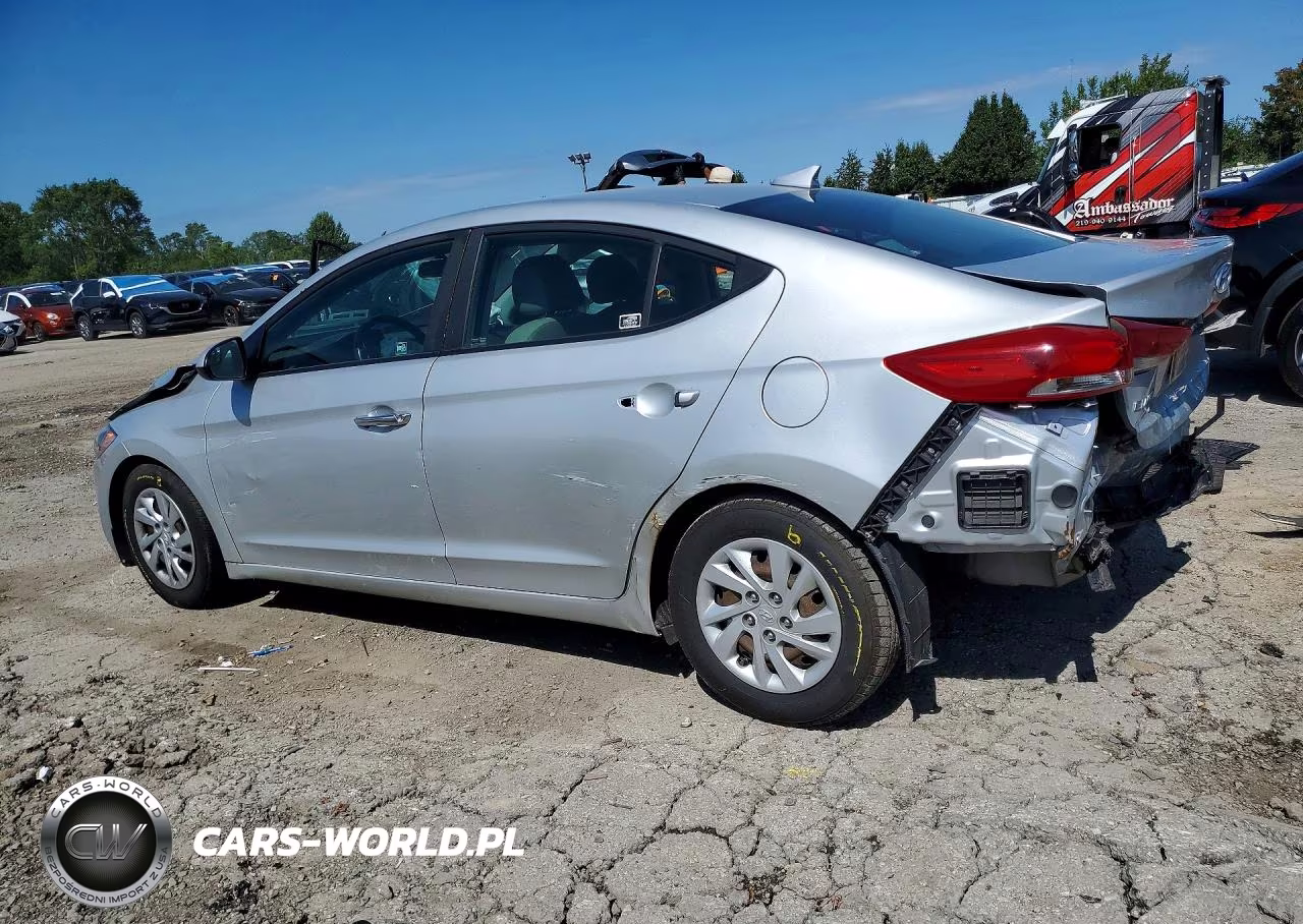 2017 Hyundai Elantra Se VIN:5NPD74LF4HH078039 - 2