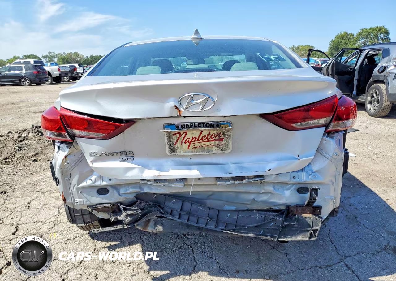 2017 Hyundai Elantra Se VIN:5NPD74LF4HH078039 - 6