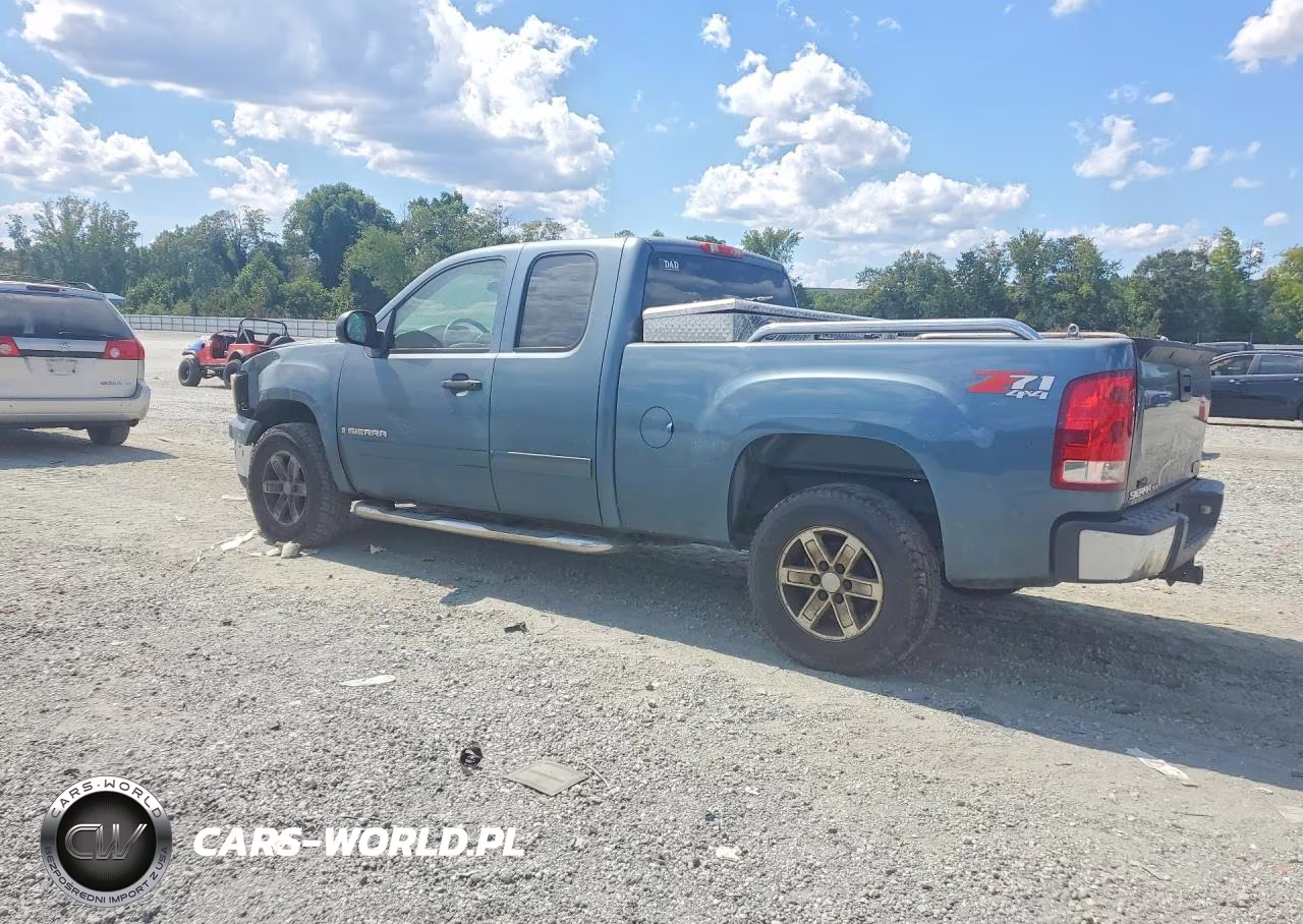 2008 GMC Sierra K1500 VIN:2GTEK19J081193025 - 2