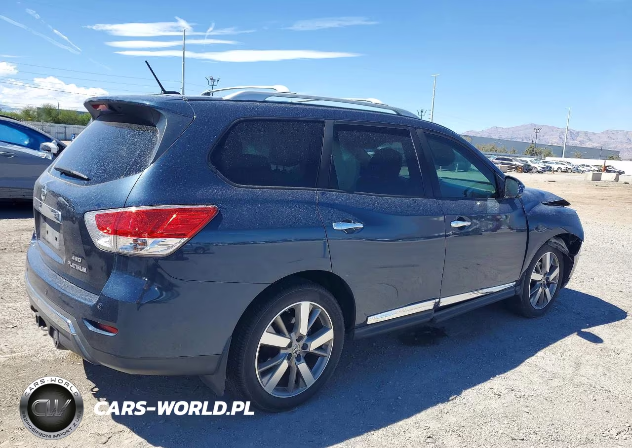 2015 Nissan Pathfinder S VIN:5N1AR2MMXFC668247 - 3