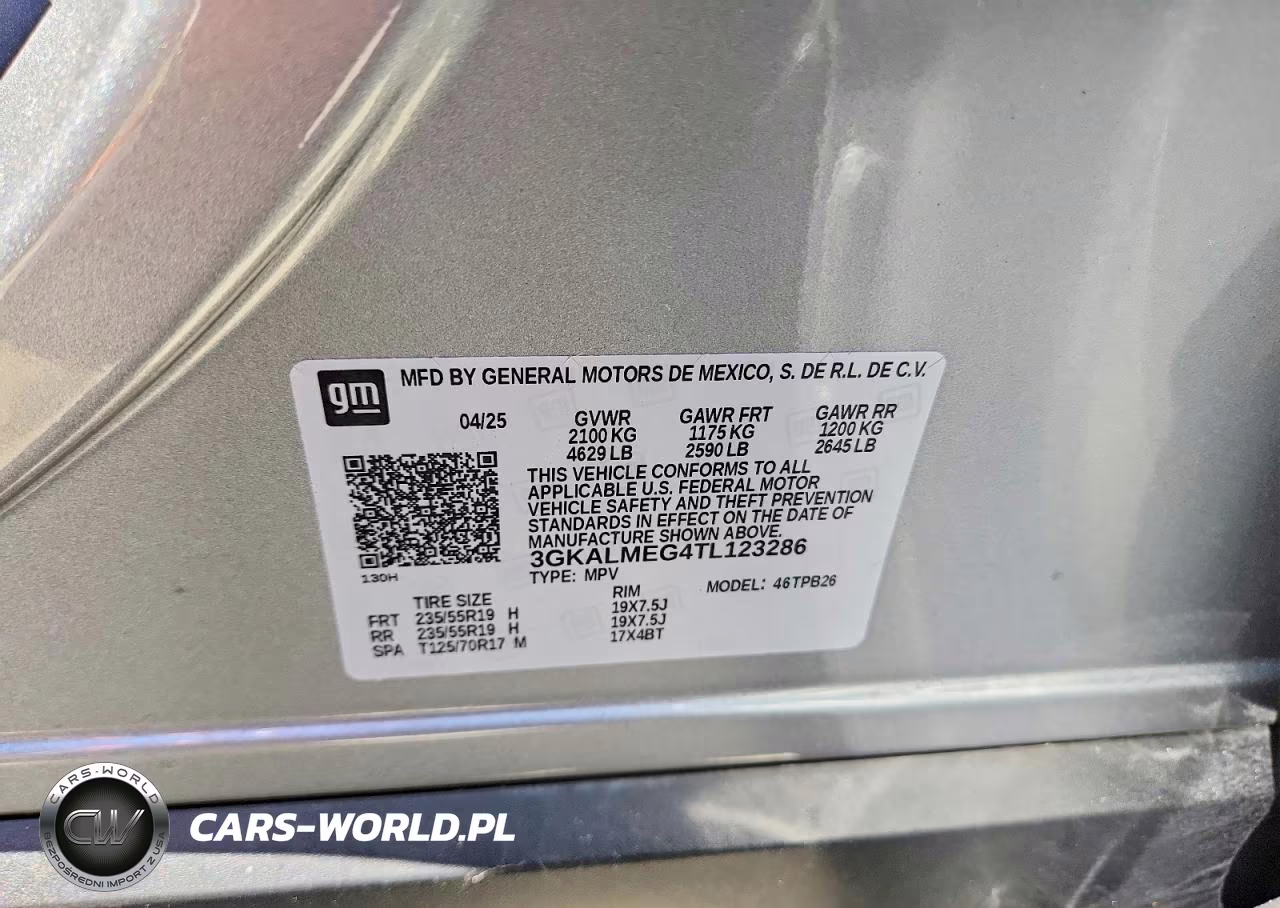 2026 GMC Terrain Elevation VIN:3GKALMEG4TL123286 - 12