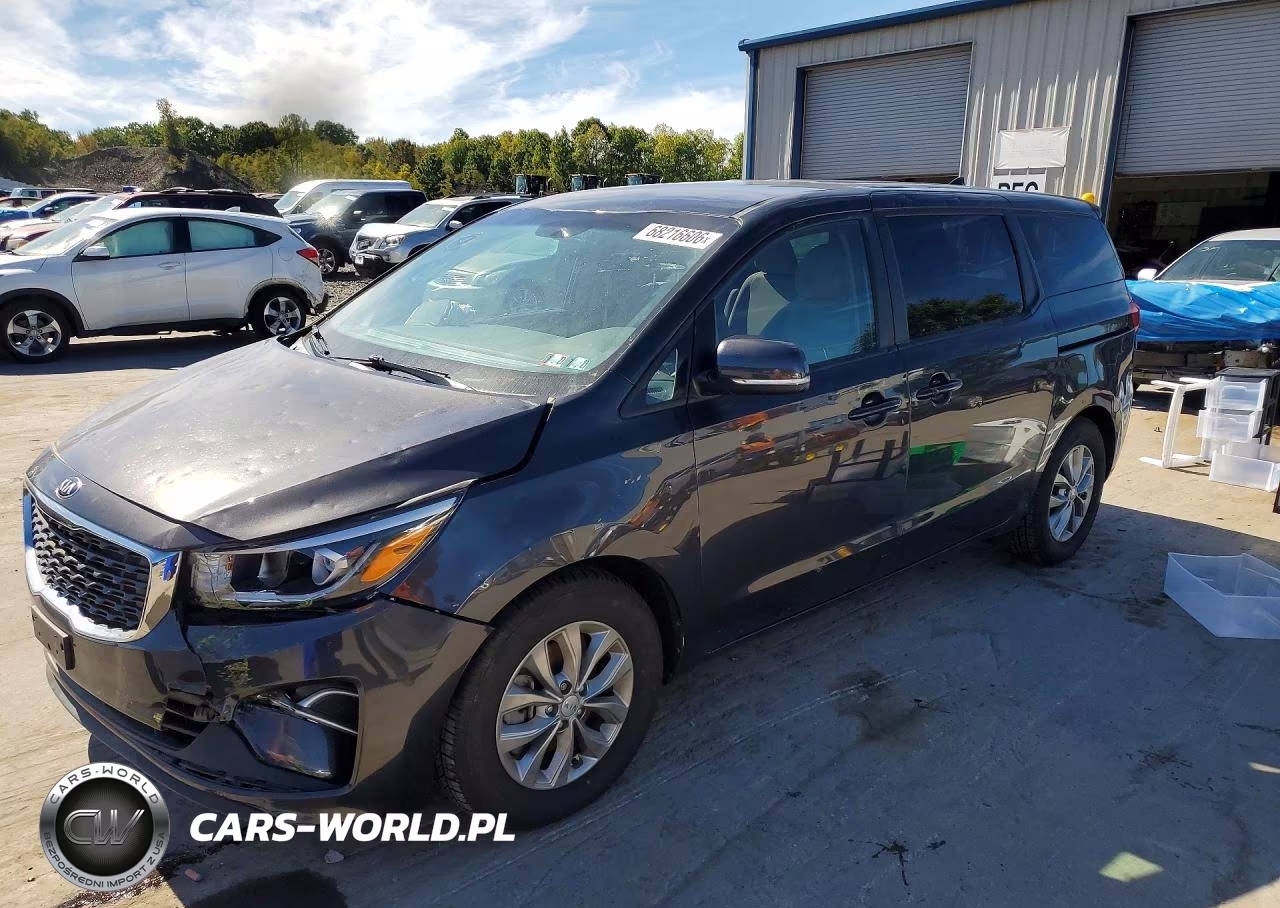 2021 Kia Sedona Lx VIN:KNDMB5C19M6667312 - 1