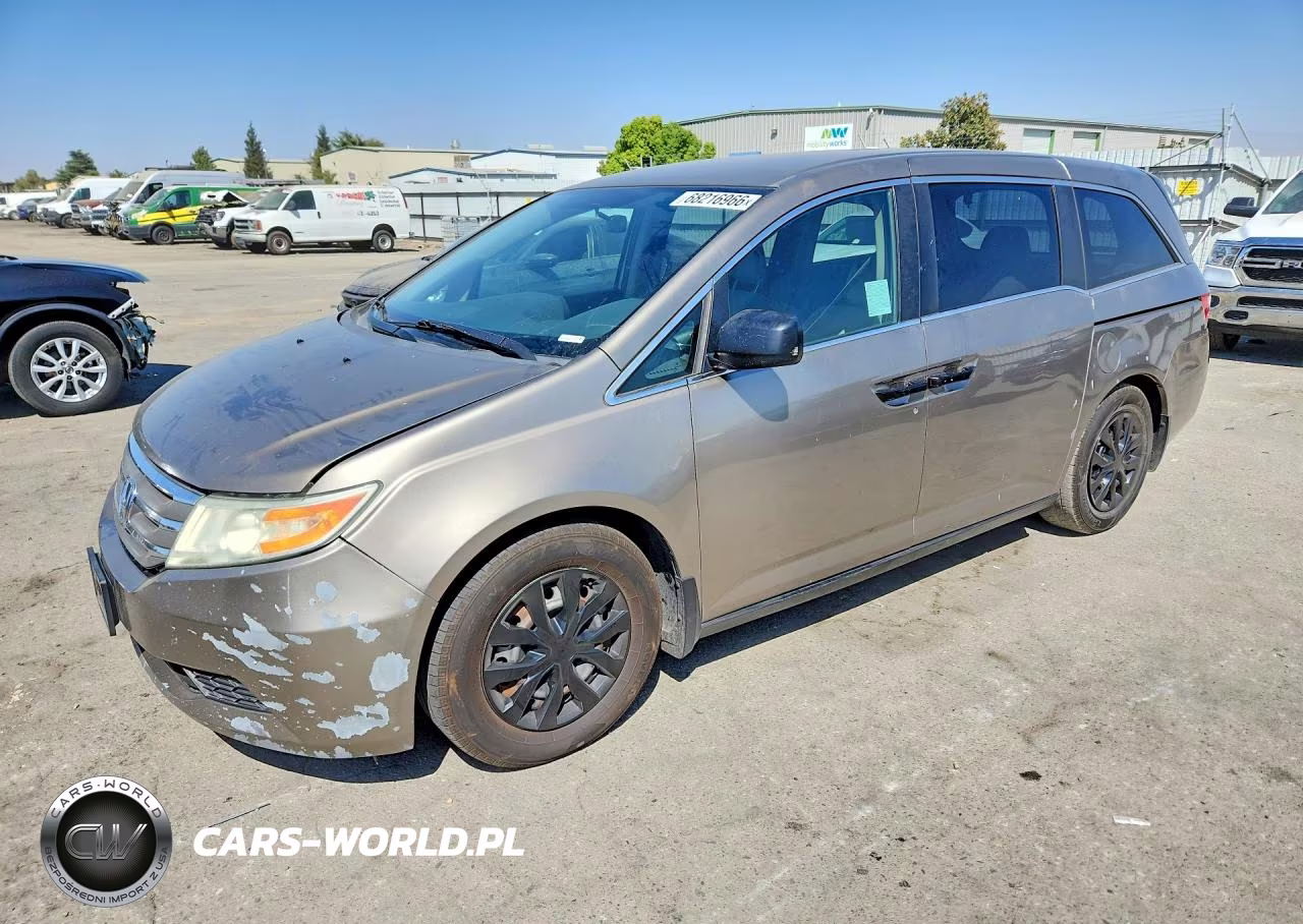 2013 Honda Odyssey Lx VIN:5FNRL5H23DB063828 - 1