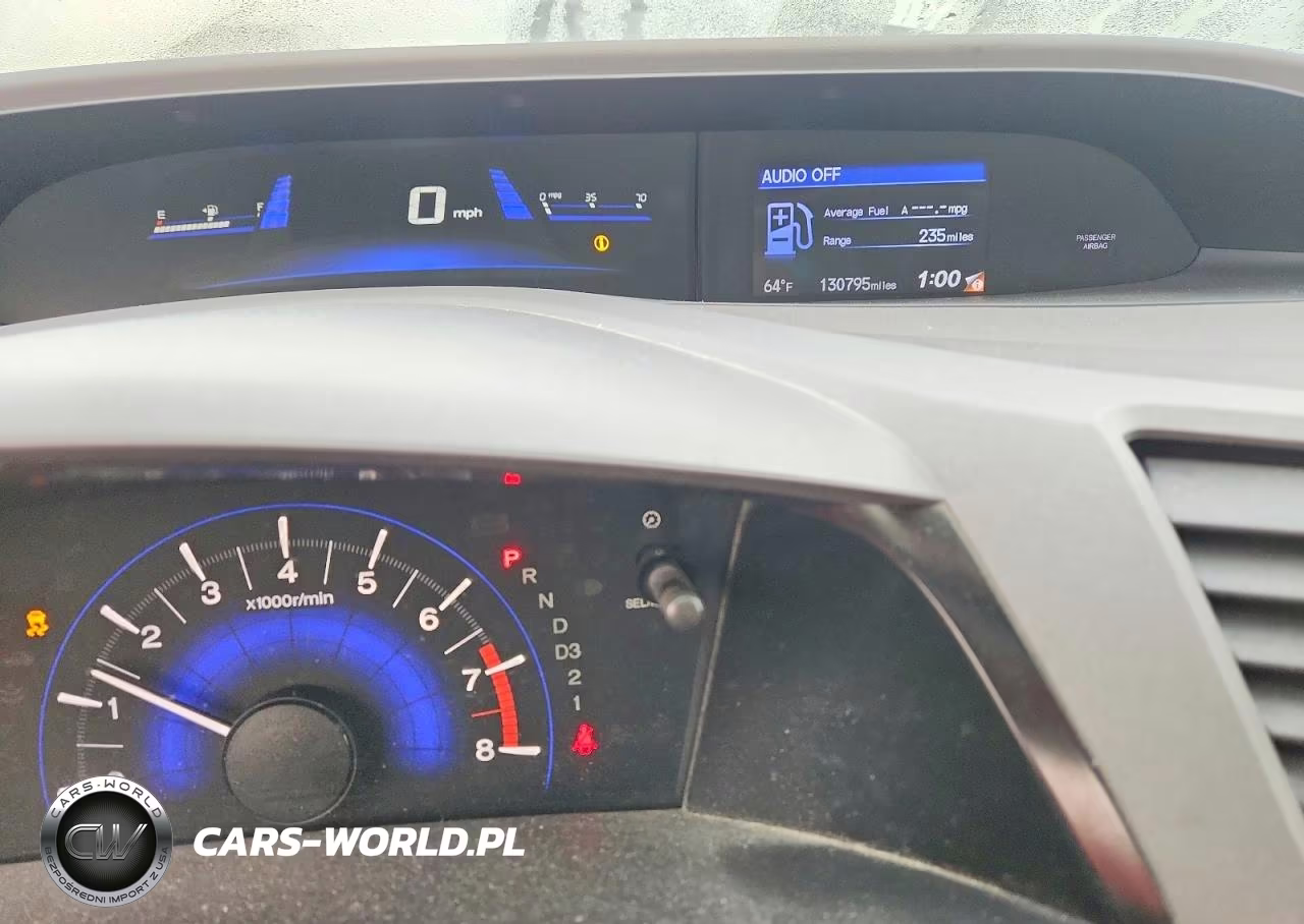 2012 Honda Civic Ex VIN:19XFB2F85CE040535 - 10