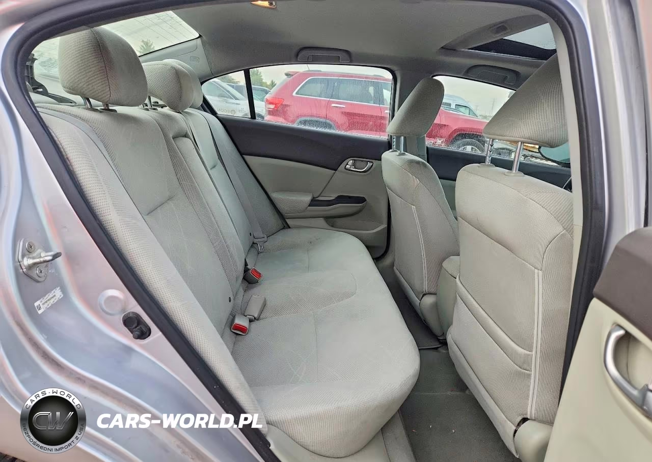 2012 Honda Civic Ex VIN:19XFB2F85CE040535 - 11