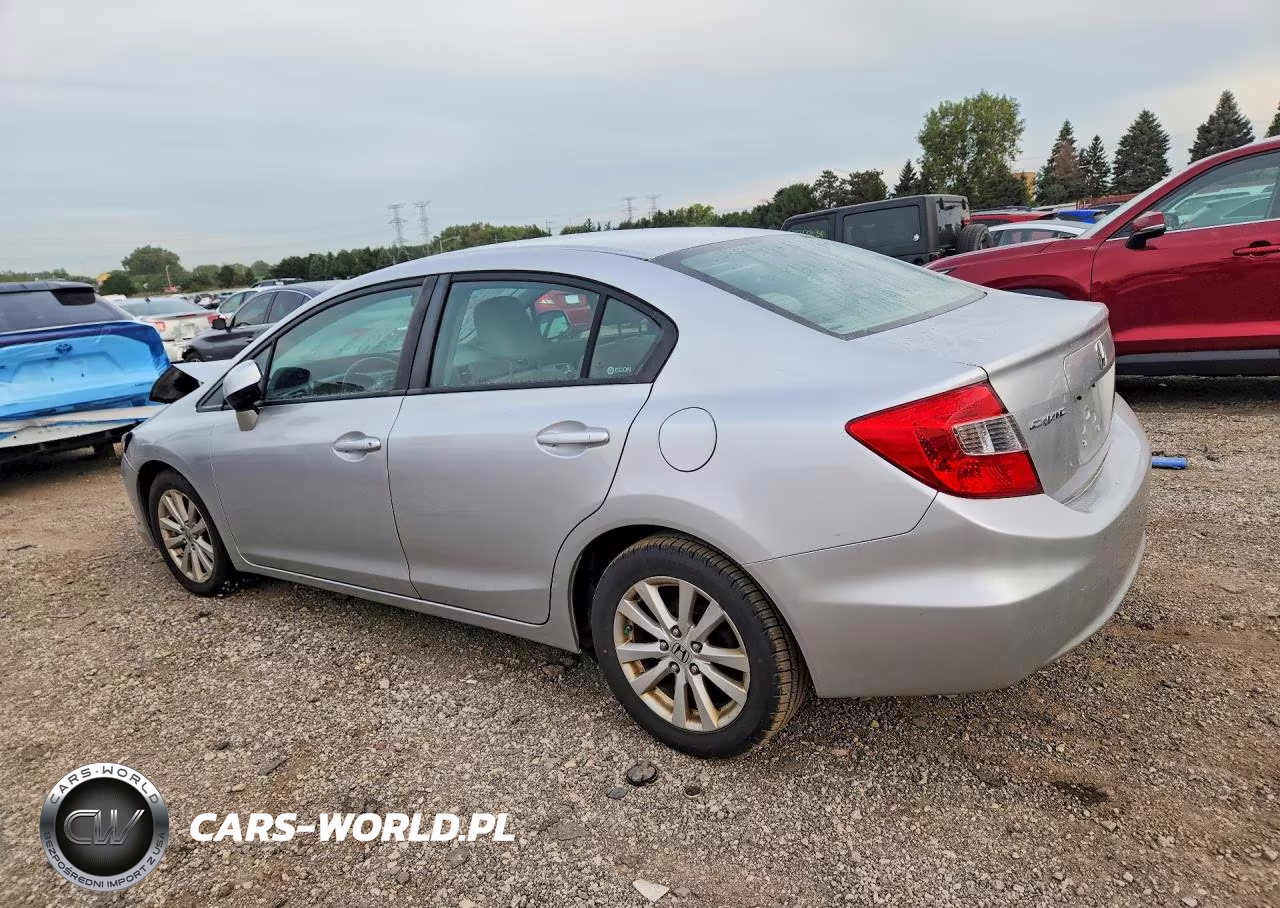2012 Honda Civic Ex VIN:19XFB2F85CE040535 - 2