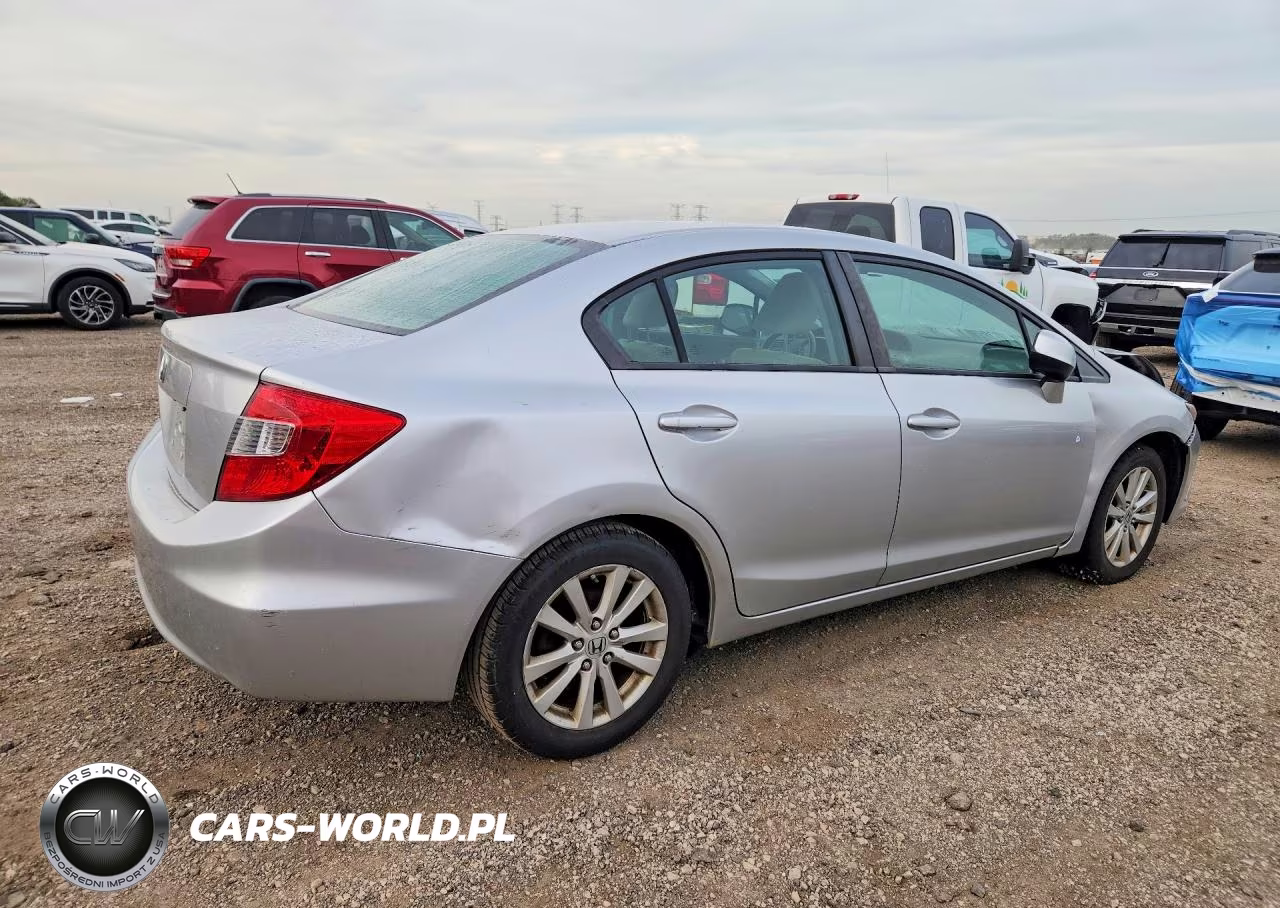 2012 Honda Civic Ex VIN:19XFB2F85CE040535 - 3