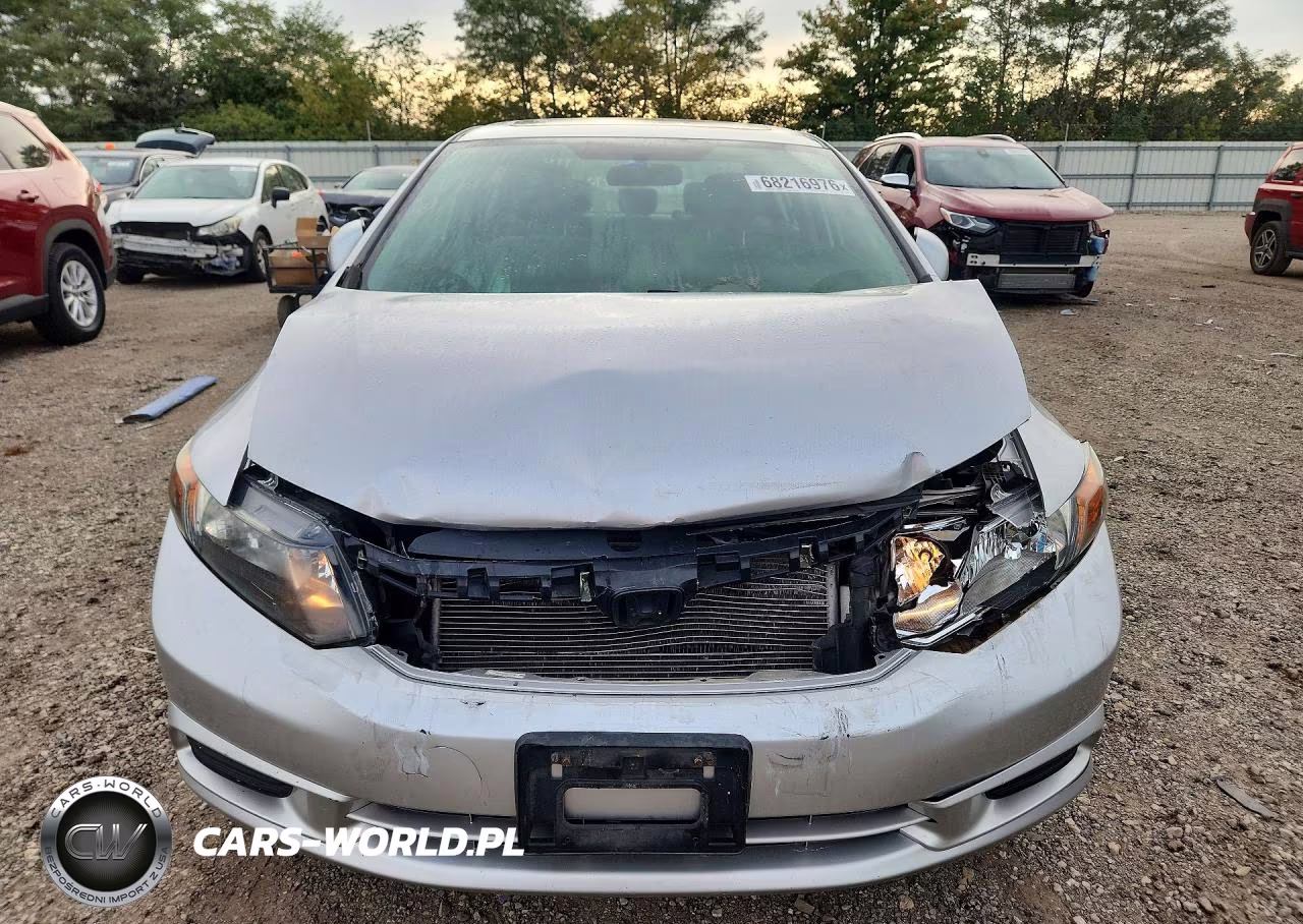 2012 Honda Civic Ex VIN:19XFB2F85CE040535 - 5