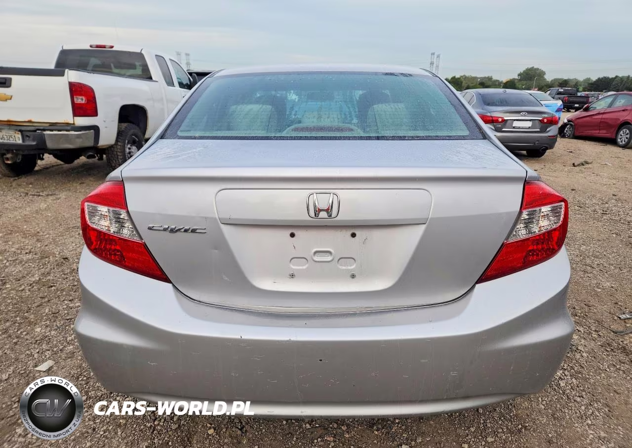 2012 Honda Civic Ex VIN:19XFB2F85CE040535 - 6