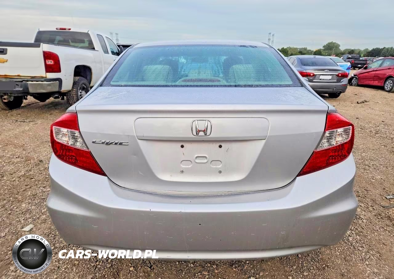 2012 Honda Civic Ex VIN:19XFB2F85CE040535 - 7