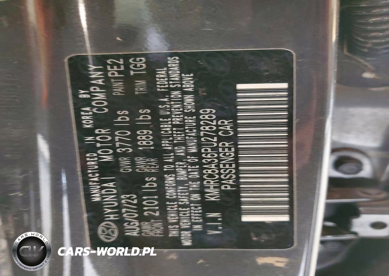 2023 Hyundai Venue Sel VIN:KMHRC8A36PU278289 - 12