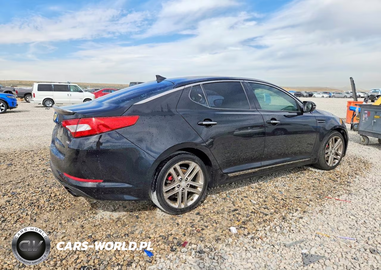 2013 Kia Optima Sx VIN:5XXGR4A62DG107733 - 3