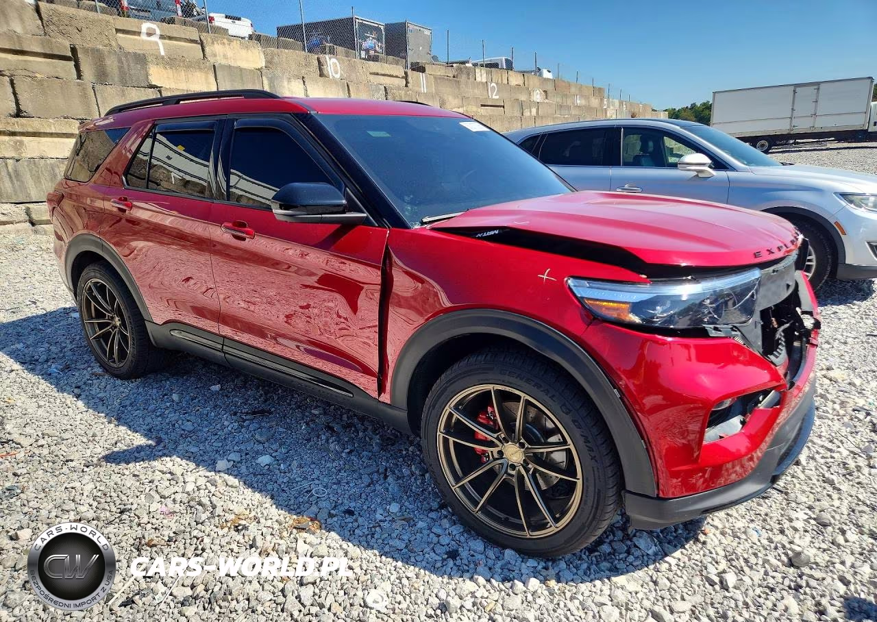 2023 Ford Explorer St VIN:1FM5K8GCXPGA08585 - 4
