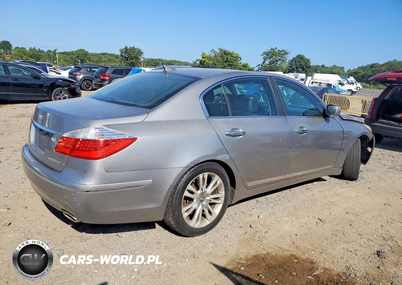2009 Hyundai Genesis 4.6 VIN:KMHGC46F09U054456 - 3